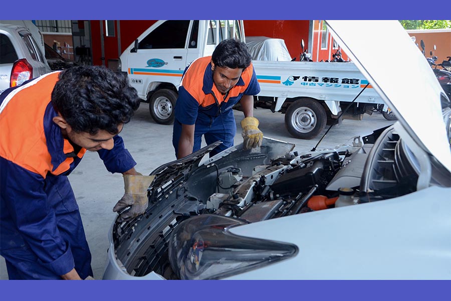 Plastic bumper repairs