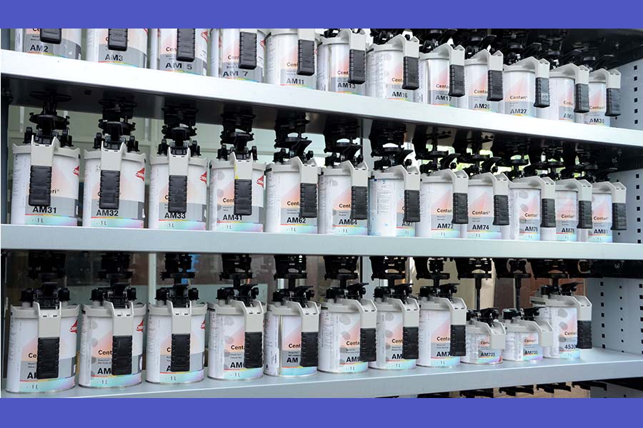 Computerise Colour Mixing